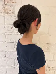 30代髪型・ロングのサイド