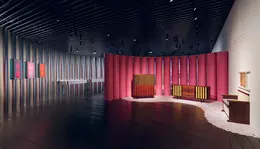「エットレ・ソットサス展」展示風景