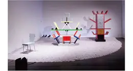 「エットレ・ソットサス展」展示風景