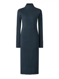 3Dニットメリノブレンドワンピース￥4990