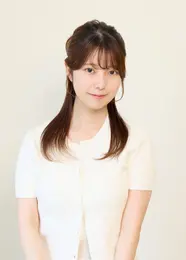 30代髪型・ロングの正面