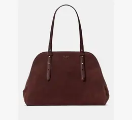 ケイト・スペード ニューヨーク　メイズ スエード キャリーオール バッグ　スターアニス