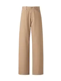 ユニクロ ユー　ワイドストレートジーンズ￥4990