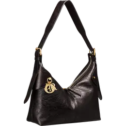 「ディオール ヴォヤージュ」バッグ ミディアム￥730000　ブラック系