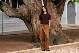 ユニクロ アンド コントワー・デ・コトニエ　2026年春夏コレクション　パンツコーデ