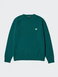 ラムクルーネックセ－ター￥3990