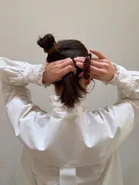 30代髪型・ボブのヘアアレンジ2