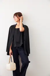 PLST プラステ HARUNOBUMURATA コラボアイテム 通勤服 サテン生地  セットアップ