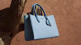 【マイケル・コース】人気バッグ「スカーレット」ブルー