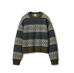 UNIQLO and JW ANDERSON　フェアアイルクルーネックセーター￥3990