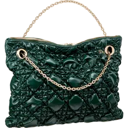 「ディオール クランチー」バッグ ￥680,000　グリーン