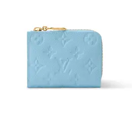 日本限定 ポルトフォイユ·ノア コンパクト　ブルー