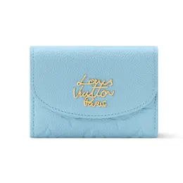 ポルトモネ・ロザリ各￥92400（W11×H8×D2.5cm）　ブルー