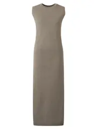 ユニクロ ユー　3Dコットンニットワンピースノースリーブ￥4990