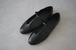 UNIQLO ユニクロ　シー　新作 Tストラップ バレエシューズ 秋　ファッション　フラットシューズ