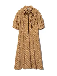 UNIQLO F.RISSO　ユニクロエフ・リッソ　ボウタイワンピース￥4990