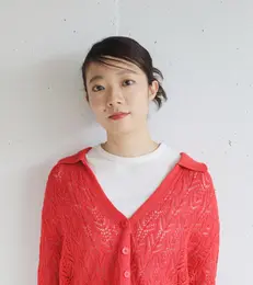 30代髪型・ロングの正面