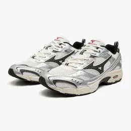 ミズノ　MXR　ホワイト×ブラック×シルバー