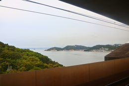 サンライズで通過する瀬戸大橋
