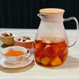 1,650円とは思えない耐熱ガラスピッチャーはコスパ高！　食卓に置いても映える！