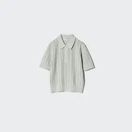 コットンポインテールポロセーター半袖￥2990