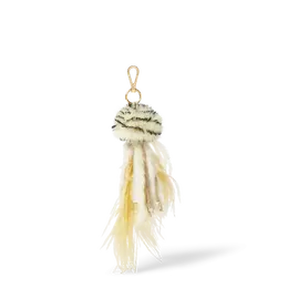 フェンディ　チャーム　クラゲ　イエロー