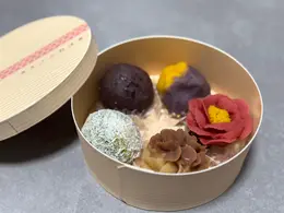 タケノとおはぎ　色とりどりのおはぎ　東京スイーツ　東京和菓子