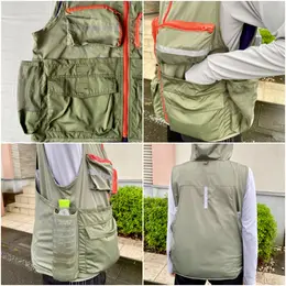 しまむらの防災ベスト　ポケット9個つき