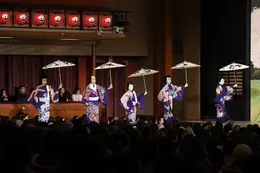 弁天娘女男白浪の稲瀬川勢揃いの場面、舞台写真　2025