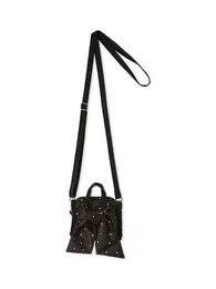 スナイデル×レスポートサック　LG BOW MICRO BAG　ブラック