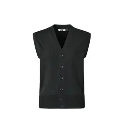 ユニクロ ユー　ウォッシャブルボタンダウンニットベスト￥2990