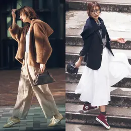 【大人の白スニーカー】通勤や街歩きにも（写真）_1_2