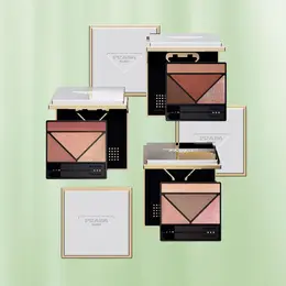 プラダ ビューティ　ダイメンションズ マルチエフェクト アイシャドウ 4 月 16 日（水）新色 3 色発売、４月２日（水）伊勢丹新