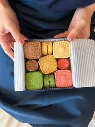 クッキー　手土産　マサヒコオズミパリ　座布団クッキー　お取り寄せ