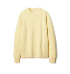 UNIQLO and JW ANDERSON　リブクルーネックセーター￥3990