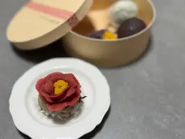 タケノとおはぎ　椿のおはぎ