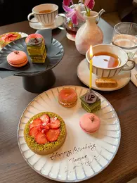 桜&抹茶のスイートアフタヌーン　ホテル虎ノ門ヒルズ　ル・プリスティンカフェ