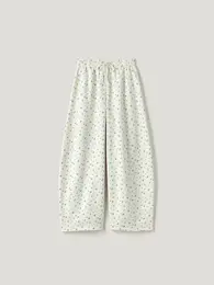 フラワープリントスウェットパンツ￥2990