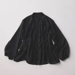 ザ ショップ ティーケー　カットジャカードペプラムブラウス　￥6930