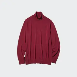 メリノタートルネックセーター￥3990（メンズ）