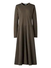 ユニクロ ユー　サテンコンビネーションワンピース￥4990