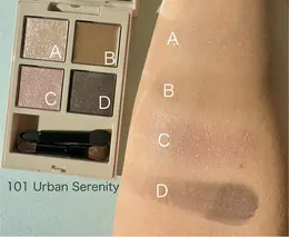 アディクション ザ アイシャドウ パレット ＋ “サイレンスト セレニティ” 101 Urban Serenity