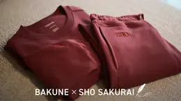 「BAKUNEスウェット上下セット（櫻井翔コラボモデル）」