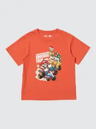 「マリオカート ワールド」 UT キッズオレンジ　フロント