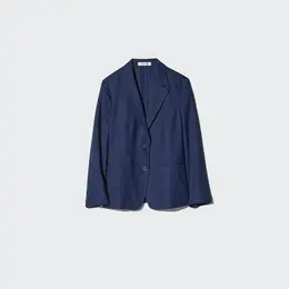 リネンブレンドジャケット￥7990