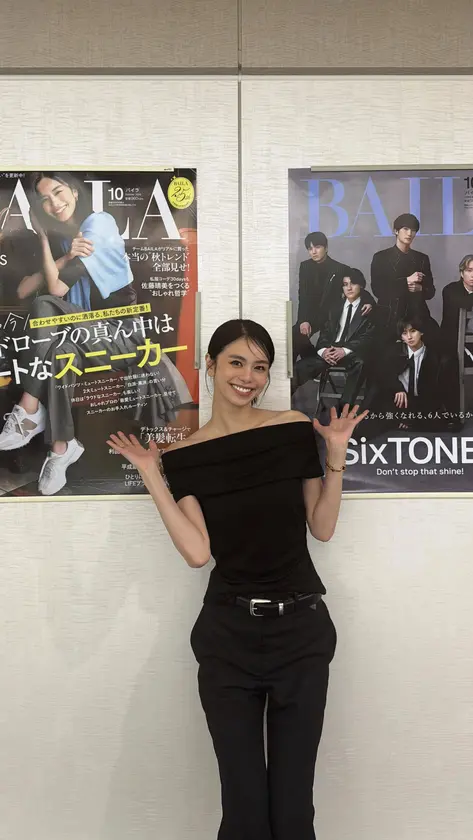 BAILA10月号発売記念インスタライブ🎙️佐藤晴美さんが登場