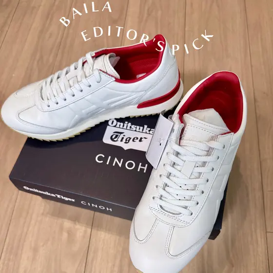CINOHとオニツカタイガーのコラボスニーカーを即買い👟