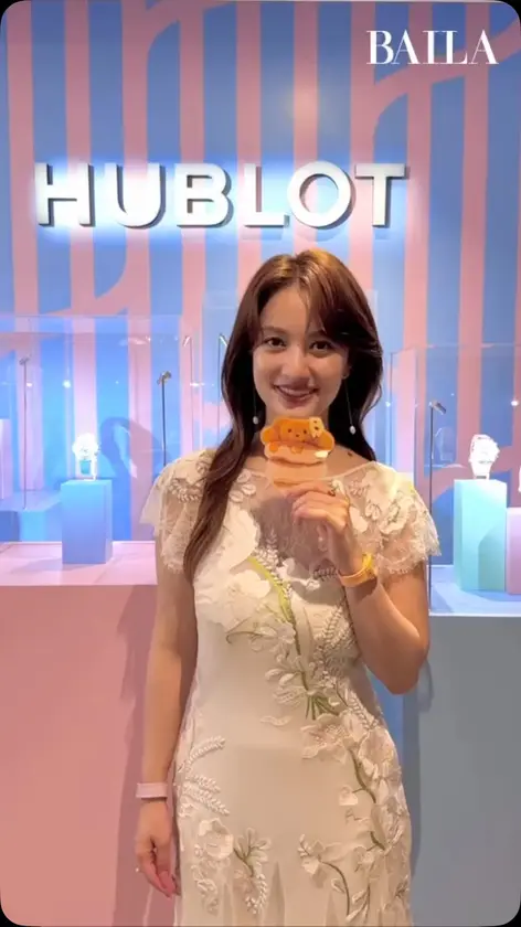 HUBLOTイベントレセプションで谷まりあさんをキャッチ💕